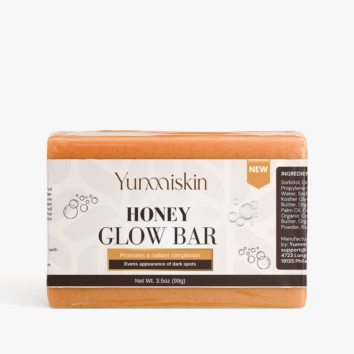 Honey glow bar