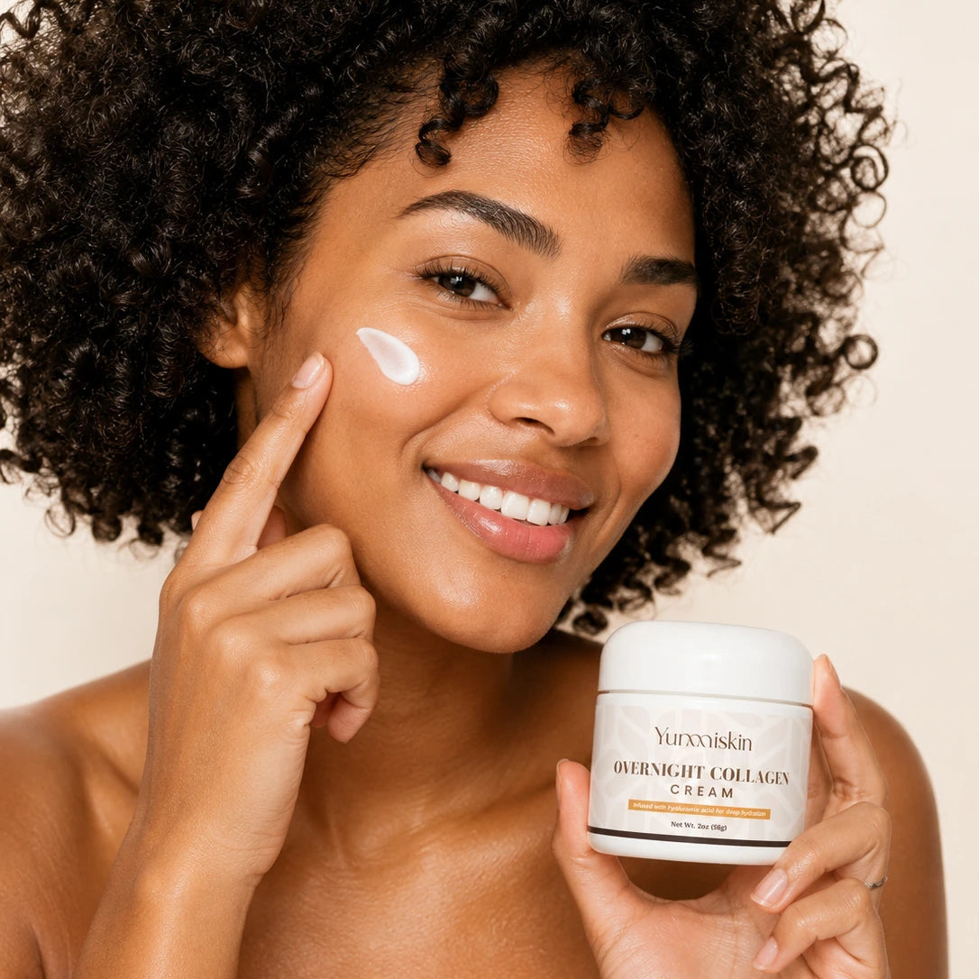 Overnight collagen cream